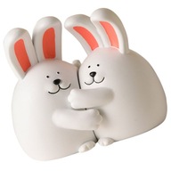 Hug Rabbit Bookend Jemná polica na knihy