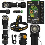 NABÍJACIA RUČNÁ LAMPA TEPLÁ FARBA ČELOVKA WIZARD C2 PRO SPORTS