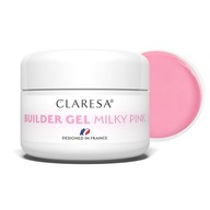 Claresa Builder Gel 25g Mliečne ružový