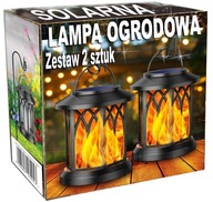 GARDEN FIRE TORCH 2v1 FLAME 2ks lampáš