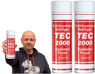 TEC2000 RADIATOR FLUSH Súprava preplachovania chladiča na odstránenie vodného kameňa 2x375ml