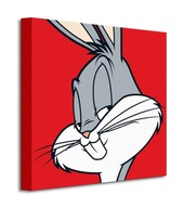 Nástenné obrazy Looney Tunes Bugs Bunny Obraz na plátne 40x40 cm