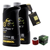 Olej Mannol 7202 Plus 4T 10w40 2L HF145 HIFLO