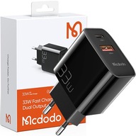 MCDODO RÝCHLA USB SIEŤOVÁ NABÍJAČKA USB-C PD 33W