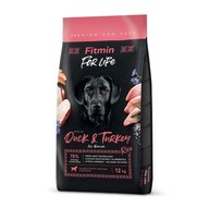 Fitmin pes For Life Duck & Turkey 12 kg