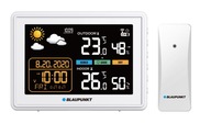 Meteostanica BLAUPUNKT WS30WH Výstražný vlhkomer 2 senzory