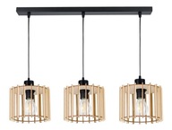 ZÁVESNÁ LAMPA PREVEDENÝ stropný luster LOFT Wood 3