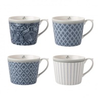 TEA BLUE porcelánové hrnčeky 300 ml 4 ks M3