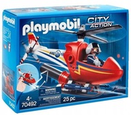 Playmobil City Action Fire Helicopter 70492