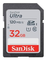 Pamäťová karta SANDISK ULTRA SD HC 32GB 120MBS CL10