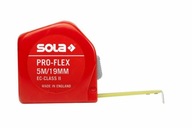 Zvinovací meter 5 m PRO-FLEX 19 mm SOLA