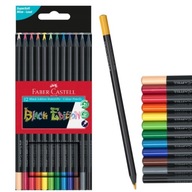 Ceruzkové ceruzky FABER-CASTELL BLACK EDITION 12 farieb