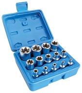 SATRA ZÁSUVKY TORX SET STAR ZÁSUVKY E4-E24