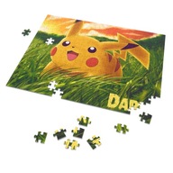 Puzzle + meno Pokemon Detective Pikachu A4 70 ks