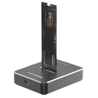 SSD NVME/SATA adaptér M.2 USB C disk 10GB šachta