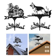 2x zapnutá denná scéna Creative Weathervane