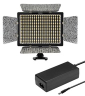 Yongnuo YN300 III LED lampa 3200K-5500K + napájací adaptér