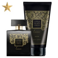 Kozmetická sada pre ňu Little Black Dress Čipkovaný parfum 50 ml AVON balzam