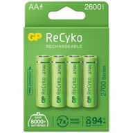 Nabíjateľná batéria (NiMH) GP AA (R6) 2600mAh 4 ks.