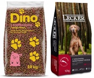 Krmivo pre psov DINO LECKER 2x10kg