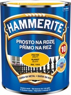 HAMMERITE FARBA NA KOV HRDZA 0,7L ŽLTÁ