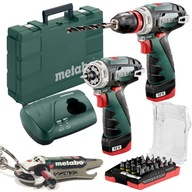 METABO POWERMAXX BS RÝCHLOSkrutkovač 12V 2x2Ah BITS