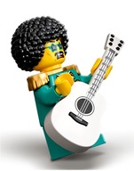 LEGO Jacob hudobník biela gitara njo636 71735