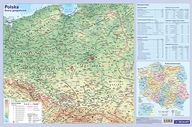 Fyzická mapa Poľska