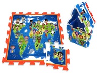 Penová mapa sveta puzzle MATA Children ZA3149