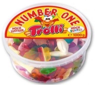 Trolli NUMBER ONE želé fazuľky 1000 gramov