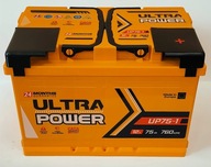 Batéria Ultra Power 12V 75Ah 760A UP75-1