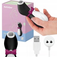 PENGUIN MASSAGER CUCIACI VIBRÁTOR TUČŇAKA PRE PÁRY SATIFYER PRO PENGUIN