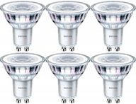 6x LED ŽIAROVKA 2,7W (25W) 36ST 4000K GU10 PHILIPS