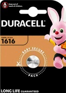 5x DURACELL LÍTIOVÁ BATÉRIA DL 1616 CR 1616 ECR