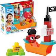 VÝSTUP Mega Bloks Klocki Peek-a-boo Pirátska loď GRV34