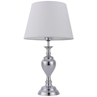 Stolová lampa ETIEN Italux s chrómovým glamour tienidlom