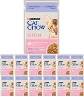 Cat Chow Kitten pre mačiatka jahňacie 12x85g