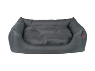 amiplay Obdĺžniková posteľ Basic Sofa XL Graphite