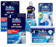 FINISH Set Salt Cleaner Tekutý osviežovač do umývačky riadu