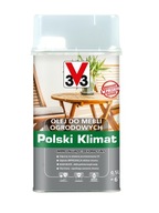 V33 Bezfarebný olej na záhradný nábytok 0,5l