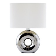 Stolná lampa Struhm GOLF E14 chróm/biela