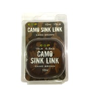 E-S-P Camo Sink Link 15lb 6,8kg Camo Brown 10m vodiaca šnúra