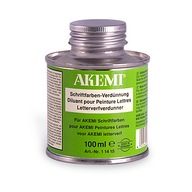 AKEMI FARBA NA NÁHOBKY STRIEBORNÁ 100ML