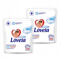 Lovela Baby univerzálne kapsule na pranie 2x36 ks