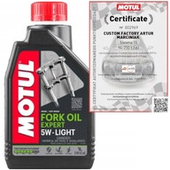 MOTUL VIDLOVÝ OLEJ LIGHT EXPERT 5W PRE TLUMIČE 1L