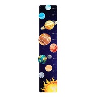 Výšková tabuľka pre deti s planétkami COSMOS, samolepiaca nálepka na stenu