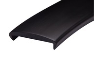 NÁBYTKOVÁ HRANA Mäkký PVC PROFIL C16 čierna
