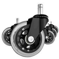 Gumové kolieska 5 ks Otočná stolička s guličkovým ložiskom 11 mm