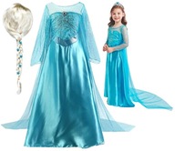 OUTFIT KOSTÝM ELSA ŠATY ELSA + Parochňa 140/146