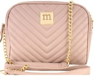 Monnari Quilted Messenger Bag Chanel Powder Pink